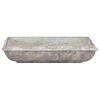 vidaXL Sink Grey 50x35x10 cm Marble