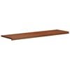 vidaXL Window Sill Brown Wood 120 x 45 x 4.5 cm PVC