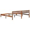 vidaXL Bed Frame without Mattress Solid Wood 200x200cm