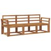vidaXL Outdoor Sofa Set 3 pcs Natural Solid Acacia Wood
