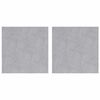 vidaXL Stair Tread 2 pcs 30 x 30 cm Silver Aluminium Square