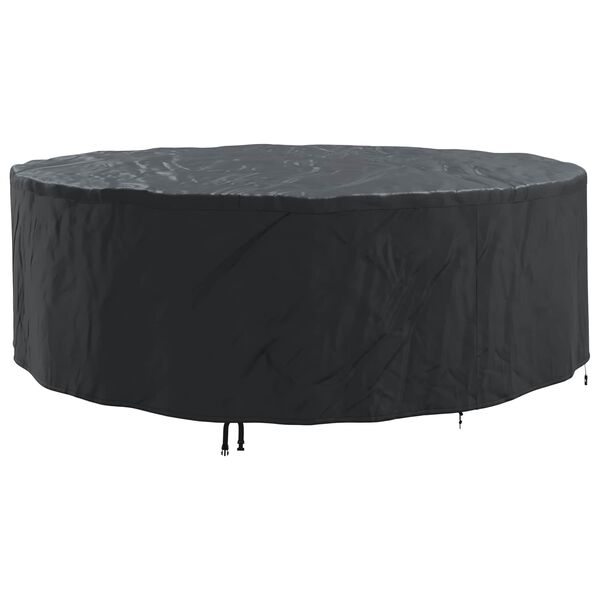 vidaXL Outdoor Furniture Cover Black 279 x 279 x 85 cm 210D fabric