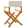 vidaXL Folding Director Chairs 2 pcs&nbsp;Cream White Fabric