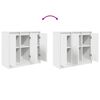 vidaXL Sideboard White 85x34x76 cm Engineered Wood