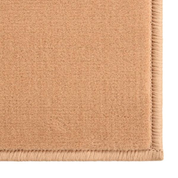 vidaXL Runner Rug BCF Beige 100x500 cm