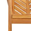 vidaXL Dining Chair 8 pcs Natural 62.5 x 59 x 89 cm Solid Acacia Wood