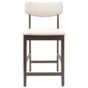 vidaXL Dining Chairs 2 pcs Light Brown 48 x 49 x 95 cm