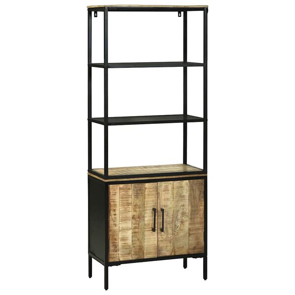 vidaXL Highboard Brown 70 x 35 x 180 cm Solid Mango wood