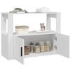 vidaXL Sideboard White 80x30x60 cm Engineered Wood