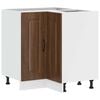 vidaXL Kitchen Corner Base Cabinet "Kalmar" Brown Oak Engineered Wood