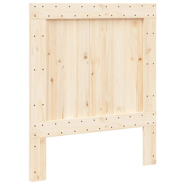 vidaXL Headboard 80x104 cm Solid Wood Pine