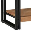 vidaXL Console Table Brown 90 x 33 x 75 cm Solid Acacia Wood