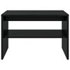 vidaXL Coffee Table Black Oak 60 x 50 x 40 cm Engineered Wood