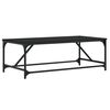 vidaXL Coffee Table Black 100x50x35 cm Engineered Wood