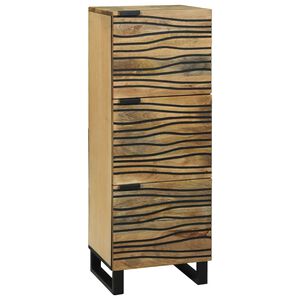vidaXL Highboard Brown 40 x 33 x 110 cm Solid mango wood