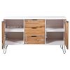 vidaXL Sideboard New York 130.6 x 43 x 73.6 cm Solid pine wood