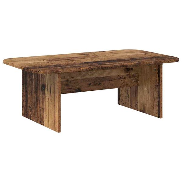vidaXL Coffee Table Old Wood 93 x 53 x 33 cm Engineered Wood