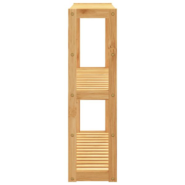vidaXL Bathroom Shelf 3-Tier Wall-mounted 60x15x54 cm Bamboo
