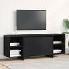 vidaXL TV Cabinet Black Oak 120 x 30 x 40.5 cm Engineered Wood