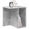 vidaXL End Table Concrete Grey 37 x 32 x 40 cm Engineered Wood
