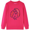Kids' Sweatshirt Bright Pink 116