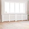vidaXL Radiator Covers 2 pcs White 172x19x81,5 cm MDF