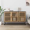 vidaXL Sideboard Black 105x30x65 cm Engineered Wood