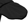vidaXL Horse Blanket Black 85 cm Polar fleece