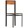 vidaXL Dining Chairs 4 pcs Solid Acacia Wood