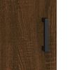 vidaXL Highboard Brown Oak 34.5x34x180 cm Engineered Wood