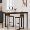 vidaXL Standing Bar Table Engineered Wood