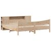 vidaXL Bed Frame without Mattress 180x200 cm Super King Solid Wood Pine