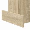vidaXL End Table Sonoma Oak 35.5 x 35 x 40 cm Engineered Wood