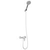 vidaXL Shower Head Set Chrome G 1 / 2 inches Brass