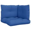 vidaXL Pallet Cushions 3 pcs Royal Blue Fabric