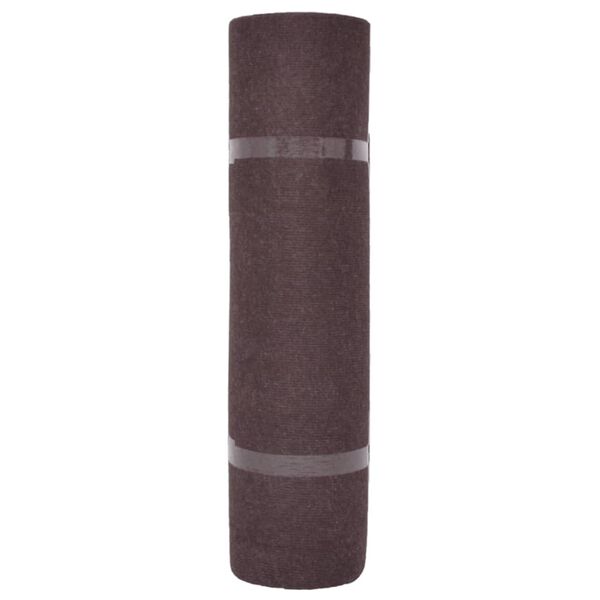 vidaXL Exhibition Carpet Rib 1.2x20 m Brown