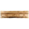 vidaXL Table Top Live Edge 180x40x3,8 cm Solid Wood Rough Mango