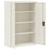 vidaXL File Cabinet White 90x40x180 cm Steel