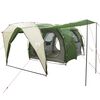 vidaXL Tunnel Tent Green 382 x 262 x 214 cm