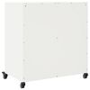 vidaXL Sideboard White 68x39x72 cm Steel