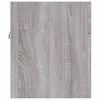 vidaXL 2 Piece Bathroom Furniture Set Grey Sonoma Engineered Wood