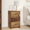 vidaXL Bedside Cabinet Old wood 38 x 38 x 66 cm Engineered wood