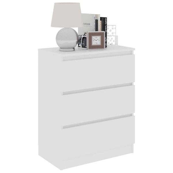 vidaXL Sideboard White 60x35x76 cm Engineered Wood