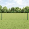 vidaXL Fence and Post Green 0.6 x 10 m Steel