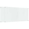 vidaXL Kitchen Backsplash 2 pcs Transparent 120 x 60 cm Tempered Glass