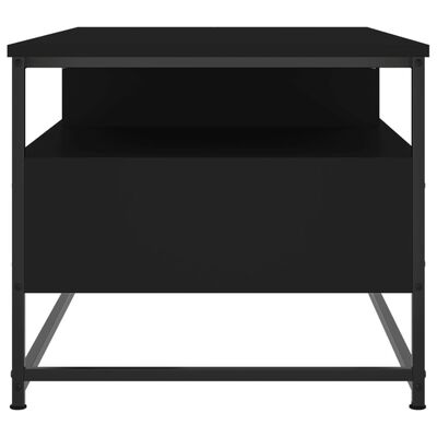 vidaXL Coffee Table Black 100x51x45 cm Engineered Wood