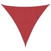 vidaXL Sunshade Sail 160 g/m&sup2; Red 5x5x5 m HDPE