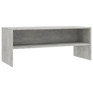 vidaXL TV Cabinet | Concrete Grey | Engineered Wood | Medium | TV Cabinet