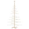vidaXL Wooden Christmas Tree for Decoration 180 cm Solid Wood Pine