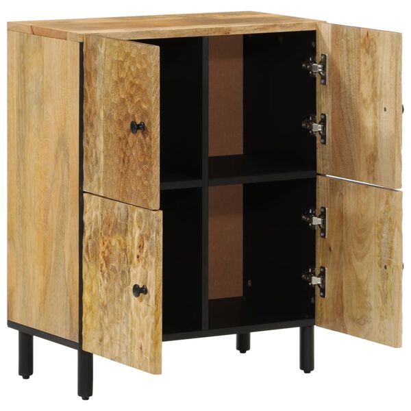 vidaXL Side Cabinet 60x33x75 cm Solid Wood Mango